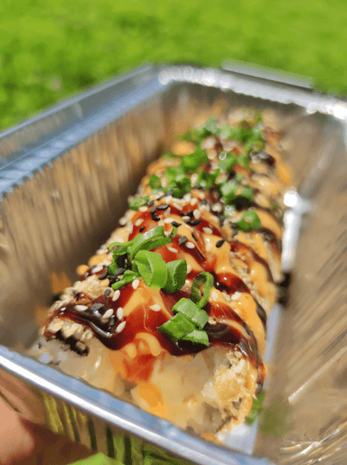 Кранч суші дог з лососем