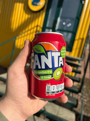 Фанта Ківі-Полуниця 0.330мл