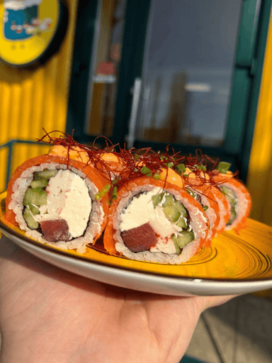 Рол Дабл Філадельфія з копченим тунцем